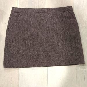 H&M tweed mini skirt